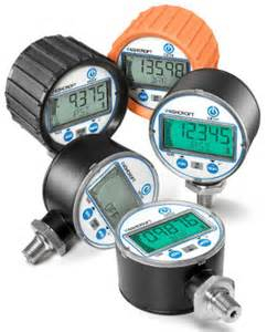 Máy đo áp suất vi sai kỹ thuật số hoạt động của pin cho không khí