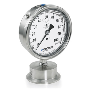 Đồng hồ đo áp suất màng nguyên liệu vệ sinh